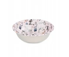 Barry King dubenėlis dla kota plieno nerūdijantis emaliowana wzór COLORFUL KITTENS 350ml