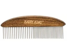 Barry King Išskirtinis šukos, gyvūnams, buko mediena, plienas, 16/26 smeigtukų, išm. 5x14cm