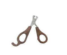 Barry King Išskirtinės nagų žirklės gyvūnams, riešutmedžio, plieno, plotis 7,2 cm, ilgis 11,7 cm