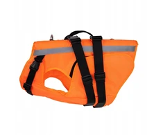 Barry King Kamizelka ratunkowa šuniui, XXL, 76-117 cm, 55-83 cm, 51 cm, oranžinė, materiał Oxford