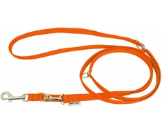 Barry King Klasikinis reguliuojamo ilgio smycz šunims, oranžinis, L-XL, 25 mm/2 m