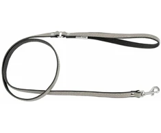 Barry King Odinė pavadėlė šunims, pilka/juoda, XS-S, 12mm/120cm