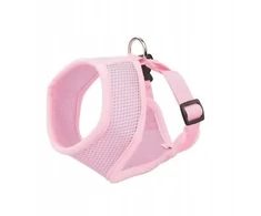 Barry King Rožinės spalvos tinklinio audinio ir poliesterio šunų petnešos XS, kaklo apimtis 26 cm / krūtinės apimtis 29–36 cm