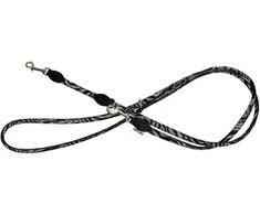 Barry King Šuns pavadėlis, EQUILIBRE raštas, reguliuojamas apvalus 6 mm / 220 cm