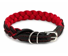 Barry King Antkaklis Inferno Braid – raudonas 30mm/45cm