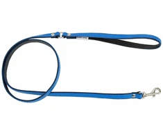 Barry King Odinė pavadėlė šuniui, mėlyna/juoda, XS-S, 12mm/120cm