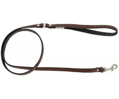 BarryKing Odinis šuns pavadėlis, rudas/juodas, XS-S, 12 mm/120 cm