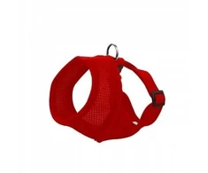 BarryKing Petnešos šunims, raudonos, iš tinklelio ir poliesterio, L, kaklo apimtis 42 cm / krūtinės apimtis 49-63 cm