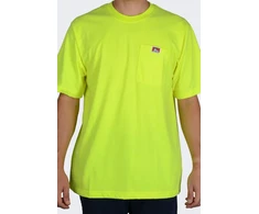 Bart Marškinėliai Ben Davis Heavy SS Duty Pocket HIVIZ YELL