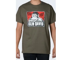 Bart Marškinėliai Ben Davis Vintage Logo OLIVE