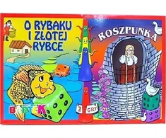 Dėlionė Bartek 2 žaidimai Auksinė žuvelė/Rapunzel 54209