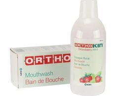 Kin Othokin burnos skalavimo skystis "Strawberry Mint" 500ml