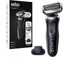 Barzdaskutė Braun Series 7 71-N1200s Skustuvas Apkarpymo mašinėlė Nerūdijančiojo plieno
