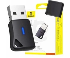 Adapteris Baseus (BA04+) Bluetooth 5.4 USB juodas