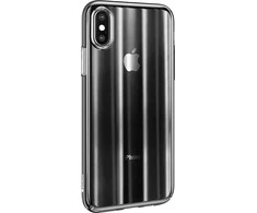 Baseus Riposo Dėklas „Aurora" iPhone X/XS Transparent juodas