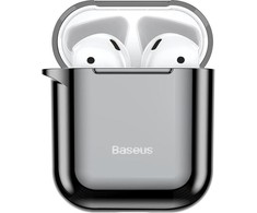 Baseus Shining kablys dėklas Apple AirPods - Juodas