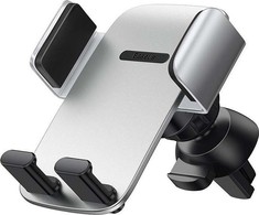 Baseus Easy Control Pro telefono laikiklis automobiliui – Sidabrinis