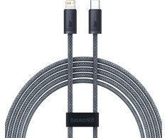 Baseus Dynamic Series USB-C - Lightning kabelis 20W 2m - Pilkas