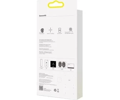 Baseus Nomos NU1 Air Spacemate 12w1 | 2x HDMI@60Hz | 2x DP@60Hz | 2x USB-C | 2x USBA-A do 5Gbps | 2x USB-A | RJ45 pilka