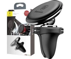 Automobilio laikiklis Baseus Magnetic Air Vent Juodas OS
