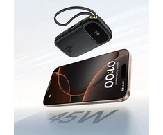 Baseus EnerFill FC31 QPow3 10000 mAh 45W juoda