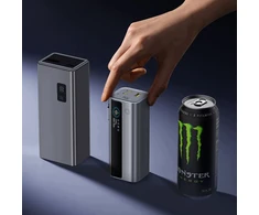 Baseus Powerbank EnerGeek GR11 20000mAh 145W su susukamu USB-C kabeliu - titaninis (6932172691745)
