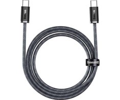 Kabelis USB-C to USB-C Baseus Dynamic Series, 100W, 2m pilkos spalvos