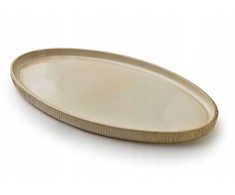 Mondex BASIC NATURE ovali lėkštė 31x18 cm