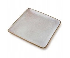 Mondex BASIC NATURE kvadratinė pietų lėkštė 24,5 x 24,5 cm
