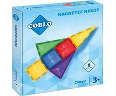 Basic Pagrindiniai 8 dalių magnetiniai statybiniai blokai