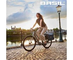 Basil ELEGANCE DVIGUBAS LAIKRAŠTIS MIK 40–49 l, MIK sistema (paruoštas kelionei), atsparus vandeniui, universali mėlyna
