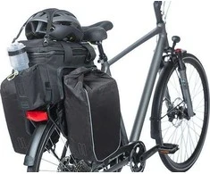 Basil BASIL MILES TENTINIS BAGAŽINĖS KREIPIS XL PRO 9-36L, 100 % vandeniui atsparus, juodos ir žalios spalvos (be tvirtinimo plokštelės) (NAUJA 2024 m.)