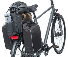 Basil BASIL MILES TENTINIS BAGAŽINĖS KREIPIS XL PRO 9–36 l, 100 % atsparus vandeniui, juodos spalvos (be tvirtinimo plokštelės) (NAUJA 2024 m.)