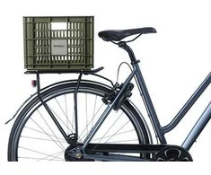 Basil Krepšys na kierownicę/bagażnik BASIL BICYCLE CRATE M, 29.5L, moss žalias