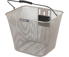 BASIL BILBAO vairo krepšys, KlickFix, Plienas, Nude Metallic (NAUJAS 2025 m.)