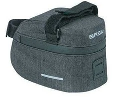 Basil BASIL DISCOVERY 365D rėminis krepšys M 1L, juodas, su dirželiu, skirtas artimai rankai