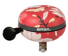 Basil Big Bell Magnolia Bike Bell 80mm aguonų raudona (BAS-50480)