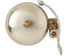 Basil Bazilikas PORTLAND BELL BRASS dviračio varpas 55mm, klasikinis, natūralus aliuminis (BAS-50421)