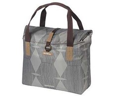 Basil Bagažinės krepšys BASIL ELEGANCE BICYCLE SHOPPER 20-26L Hook On System, atsparus vandeniui chateau taupe