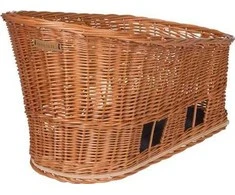 Basil Galinis nešiojimo krepšys BASIL PASJA gyvūnams MIK 45 cm, MIK sistema (paruošta naudoti), pintas natūralus (NAUJIENA 2024)