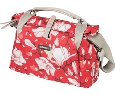 Bazilikas BASIL vairo rankinė MAGNOLIA CITY BAG 7L vandeniui atspari poliesterio aguonų raudona