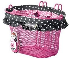 Basil Vairaračio krepšys JASMIN BOUSHKA BASKET JUNIOR kablys 12 "-20", Rausvas plienas (BAS-30124)