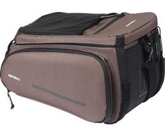 BASIL MOV TRUNK BAG, skirtas naudoti su MIK, 10-26L, atsparus vandeniui, rudas (NAUJIENA 2025)