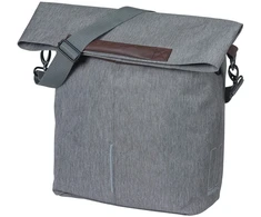 Baziliko krepšys BASIL CITY SHOPPER 14-16L, MIK kabliukai, pilkas Melee