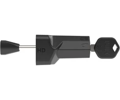 Basil Užtrauktukas su spyna BASIL MIK HD Hooks lock pin, MIK System, skirta MIK krepšiams/krepšiams