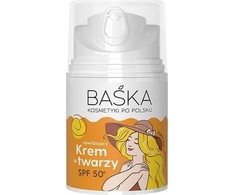BAŚKA Drėkinamasis veido kremas SPF 50 50 ml