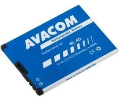 AVACOM BATERIJA Telefonui NOKIA E7, N8 LI-ION 3,7V 1200MAH (PAKEITIMAS BL-4D)