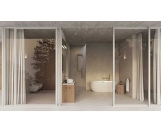 Bidė maišytuvas Deante Silia BQS_R30M, Brushed auksinis