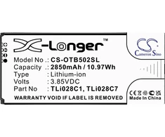 Bateria Cameron Sino Akumuliatorius Bateria Typ Tli028c1 Tli028c7 Do Alcatel 1b 2020 Ot-5002 Ot-5002a At&amp;t / Cs-otb502sl