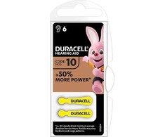 Duracell Jednorazowa cynkowo-powietrzna. baterie ZA, 6-pack